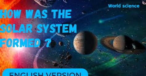 How Solar System Was Formed 的图像结果