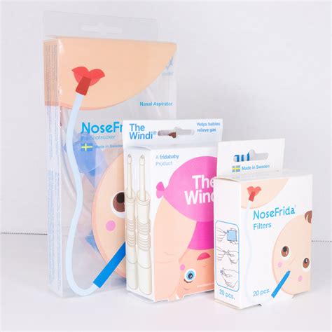 Fridababy NoseFrida Snotsucker Nasal Aspirator Filters & Windi Gas ...