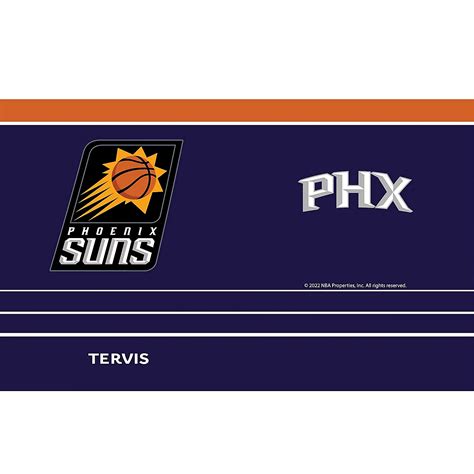 Tervis Phoenix Suns 20oz MVP DuraPrint Stainless Steel Travel Tumbler ...