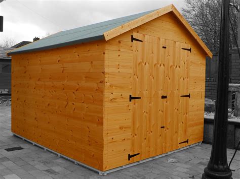 10x8 sheds apex roof - Assembled free - Harts Timber Sheds