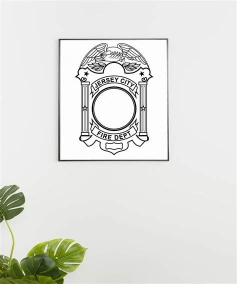 Jersey City Fire Dept. Patch