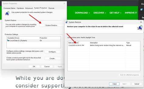 Windows System Restore Point 的图像结果