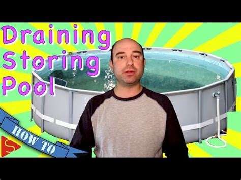 How to Drain a Intex 32 Above Ground Pool 的图像结果
