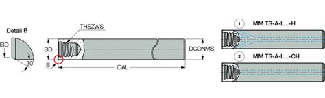 Iscar India | Tooling Systems > Tool Holders > Extensions > MM TS-A ...