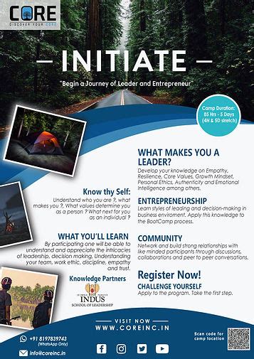 Initiate Program - Residential | CoRE Talent and Leadership ...