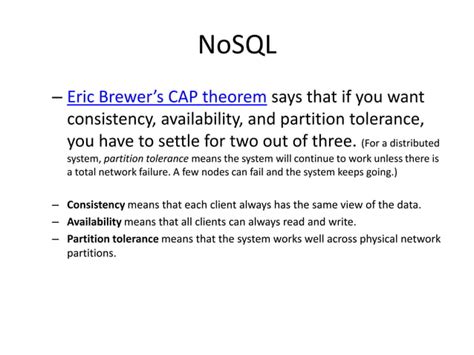 Image result for Introduction to NoSQL