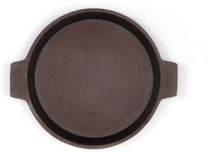 Rock Tawa Rock Tawa Cast Iron Shallow Fry/Fish Fry/Omelet Pan 8 Inch ...
