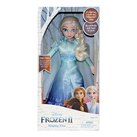Disney Frozen 2 Singing Elsa Plush Doll