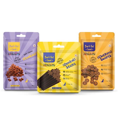 Buy Bark Out Loud by Vivaldis - Dog Treats Combo of Dental Sticks ...