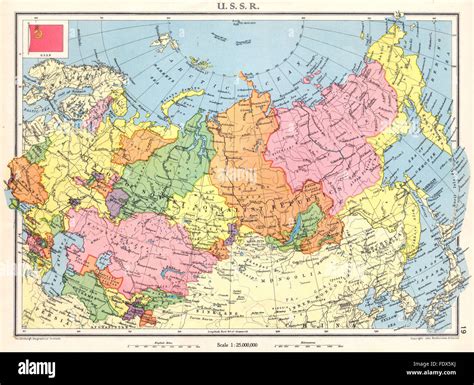 Soviet Russia Map