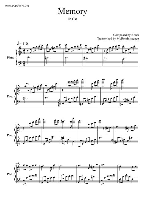 Image result for Memory AU Piano Tutorial