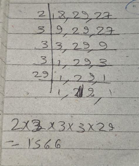 what is the LCM of 18,29,27 - Brainly.in