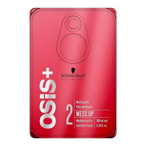 Schwarzkopf Professional Osis+ 2 Matte Paste Mess Up (100ml) - Niram ...