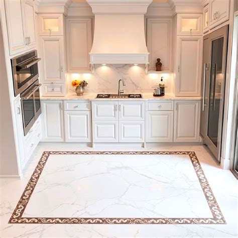 20 Marble Kitchen Floor Ideas That Feel Timeless