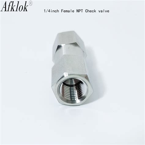 Port Sizes 1/8" 1/4" 1/2" 3/8" 3/4" Water Gas Non-Return Valve - Check ...