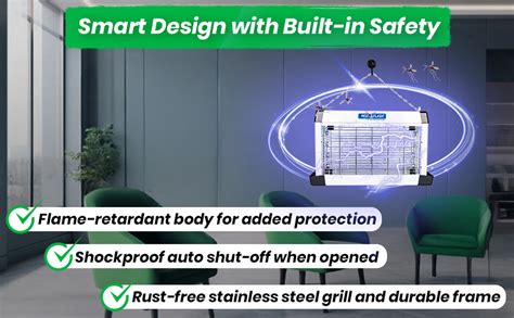 Hicare Pest O Flash 4T Standard Insect Killer - UV Light, Fast Action ...