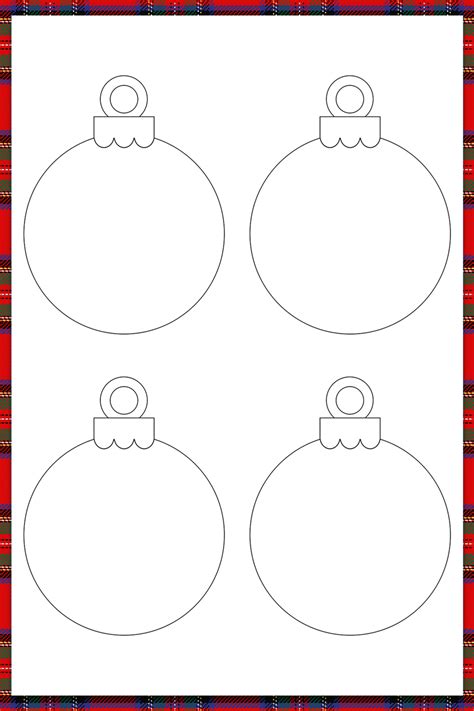 Free Printable Christmas Ornaments | Fanny Printable