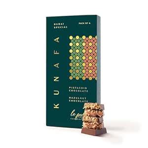 Le Pure Pistachio Kunafa Chocolate Bar Dubai| Crunchy Kunafa, Pistachio ...