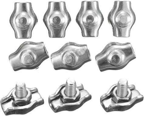 Buy Wire Rope Clamp Hand Tools,SoFull 2Pcs M2-M8 Stainless Steel Wire ...