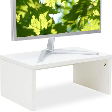 Buy Monitor Stand Riser, Wood Monitor Stand for Desk ...