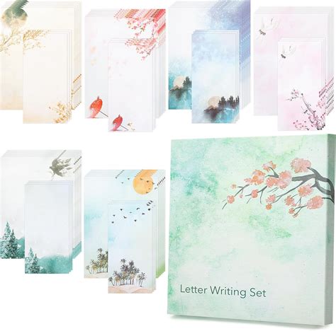 Mr. Pen- Boxed Stationery Letter Paper and Envelopes Set, 30 Papers+18 ...