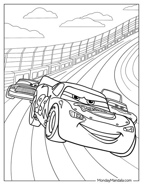 Colouring Pages Lightning Mcqueen