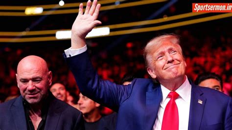 Fans mock Dana White after he calls Donald Trump no.1 fighter of all time