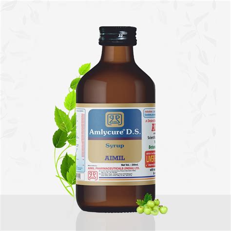 AIMIL Amlycure D.S. – Ayurvedic Herbal Syrup for Liver Wellness (200ml)