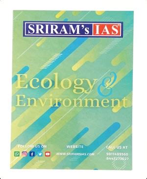 Sriram's IAS - Ecology & Environment Printed Notes - English Medium ...