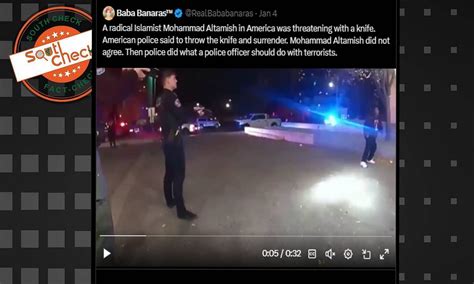 Fact Check: Muslim extremist shot dead by US cops? No, find the truth here