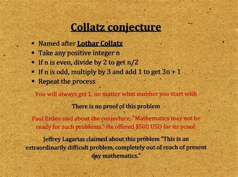 Collatz Conjecture Problem 的图像结果