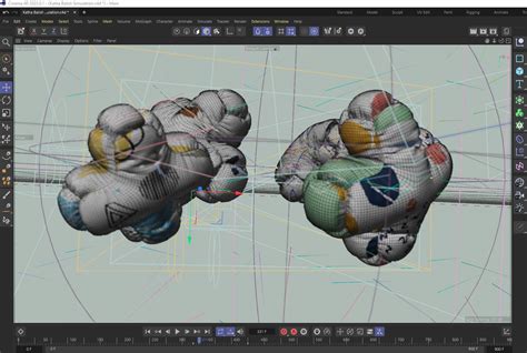 Cloth Simulation C4D 的图像结果