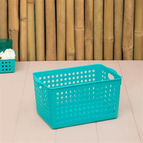 Buy Shannon Solid Perforated Storage Basket from Home Centre at just ...