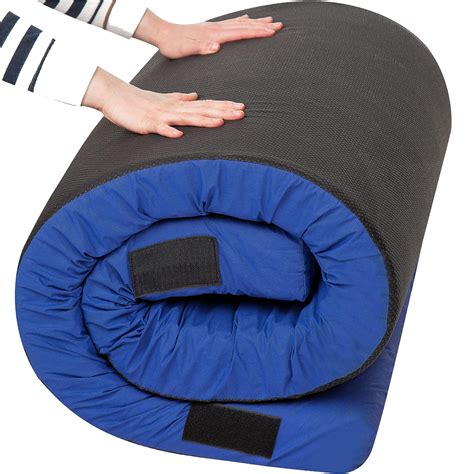 Matrix Cell Memory Foam Camping Mattress Pad, Roll Up Mattress Floor ...