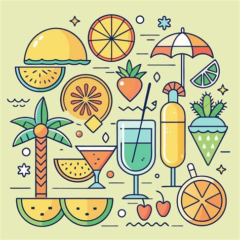 Summer background | Premium AI-generated vector