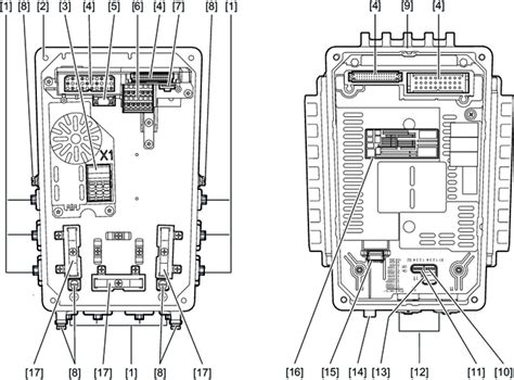 Connection box and electronics cover (internal) size 2