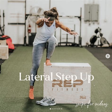 Lateral Step Ups