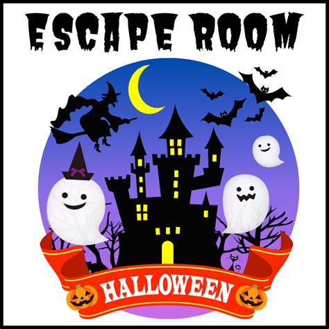 Halloween Escape Room Activities | No Prep Haunted House | Fun Game ...