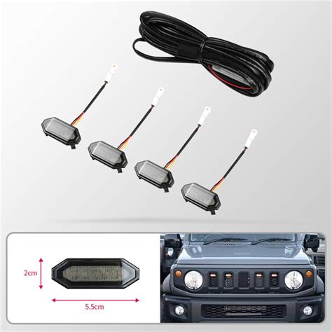 LED Front Grille Lights for Suzuki Jimny JB64 JB74 India | Ubuy