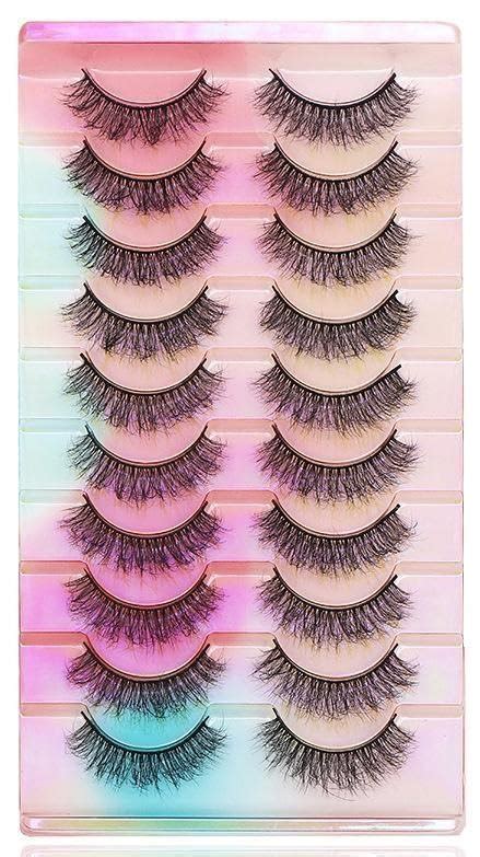 Buy GOURI COSMETICS™ 3D FALSE EYELASHES - False Eyelashes for Women ...