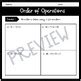 Solving Expressions with Order of Operations Differentiated Worksheets ...