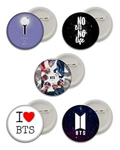 Buy D2C Premium Bts Button Badges/Badge for Girls, Boys, Men & Women ...