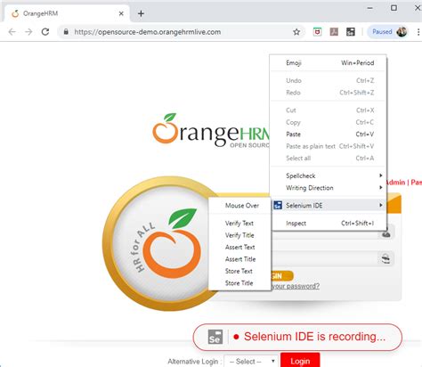 Image result for Selenium IDE Hyr Tutorial 14