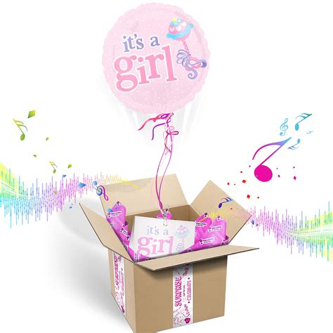 Baloons In The Box Its A Girl Inflated Helium Balloon | Desertcart INDIA