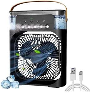 KRITAM Double-Ended Spray Cooling Fan With Mist Humidifier ...