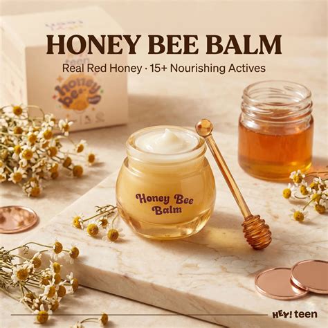 Lip Balm for Teens – Natural Honey & Shea Butter | Hey Teen