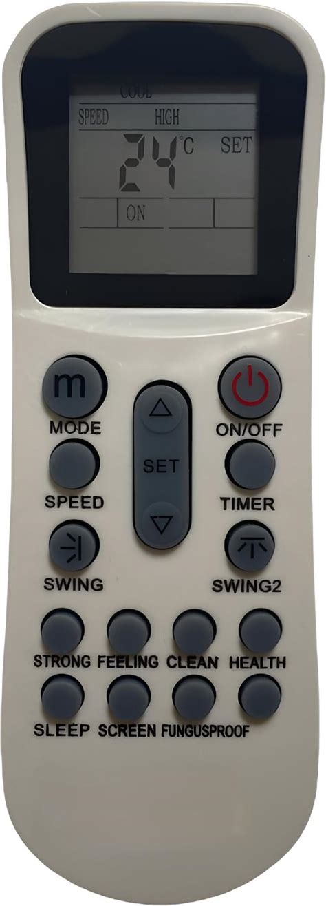 Buy Upix AC Remote No. 125, Compatible/Replacement for Godrej AC Remote ...