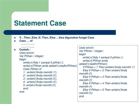 Free Pascal Tutorial Else Statement 的图像结果