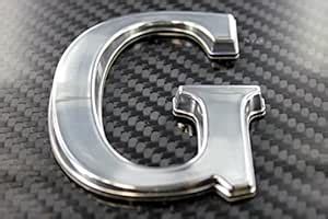 Pontoon Font Style Individual Chrome Letters & Digits 3" Three Inches ...