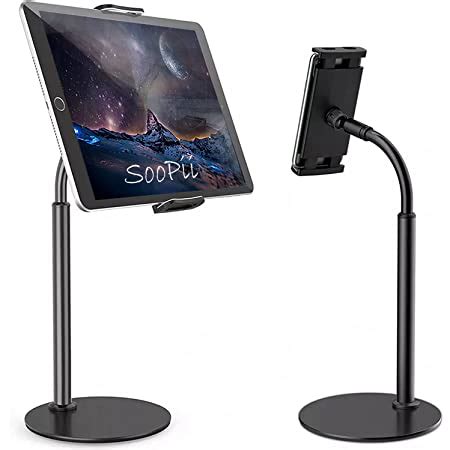 proffisy iPad Stand Height Adjustable Tablet Stand for Table with 360 ...